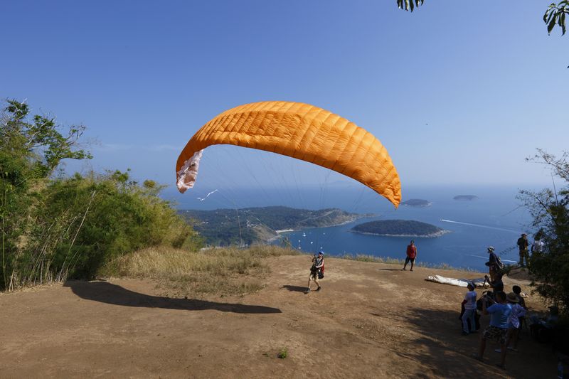Paragliding trip